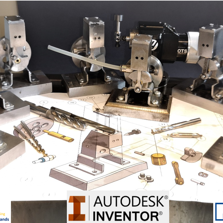 Á myndinni má sjá loftmótora sem ganga fyrir þrýstilofti, sem nemendur smíðuðu á haustönn 2020. Þeir…