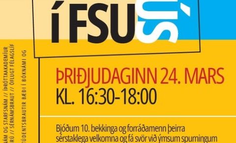 Opið hús í FSu