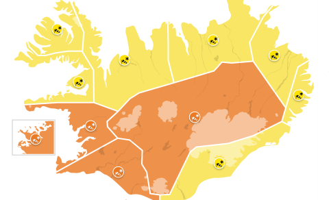 Appelsínugul viðvörun 26. mars